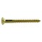 Midwest Fastener Wood Screw, #6, 1-1/2 in, Plain Brass Flat Head Phillips Drive, 30 PK 62812 - alternate 1